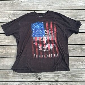 Independence Day Graphic Tee‎ - Black
